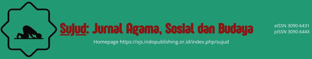 Sujud: Jurnal Agama, Sosial dan Budaya